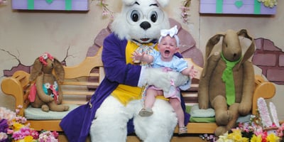 11 Times Kids Got Cranky Meeting Bunny This Spring