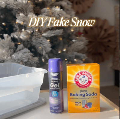 How to Make Fake Snow: Fun DIY Recipes for Kids and Families