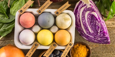 How to Dye Easter Eggs Naturally With What's Already In Your Kitchen